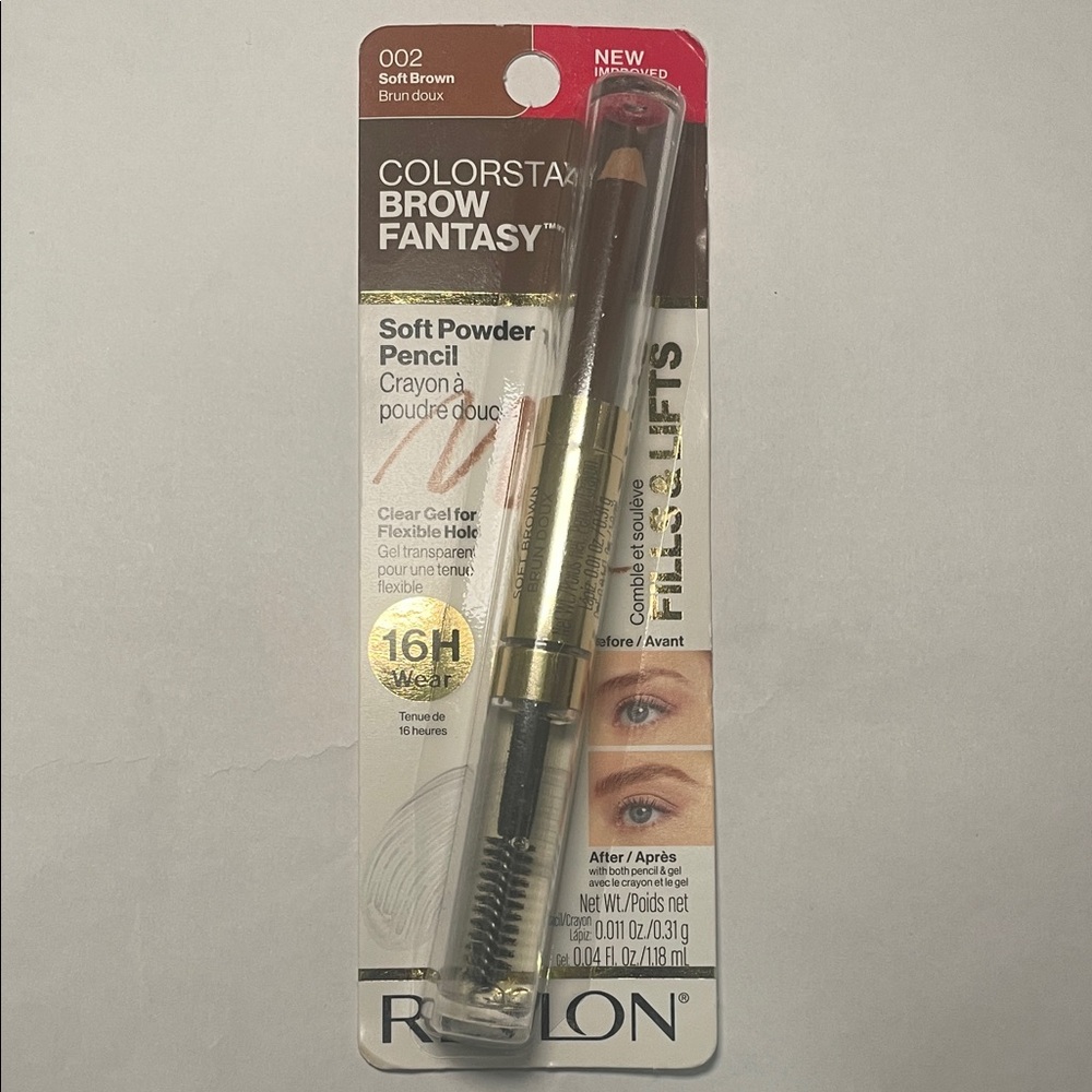 Revlon Brow Fantasy Dual-Ended Pencil in Soft Brown